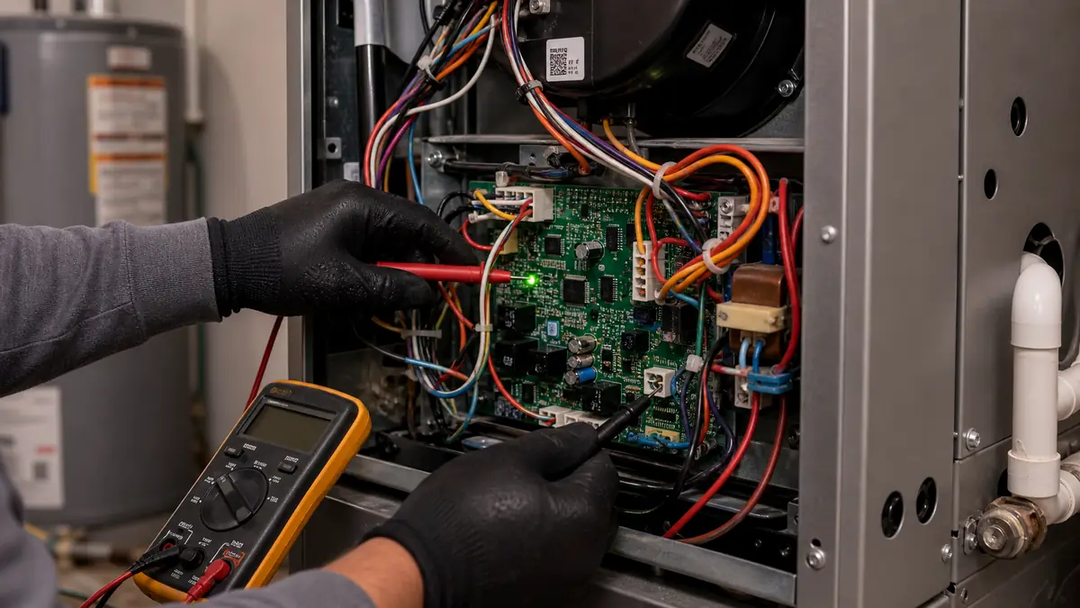 Chart of common Carrier fault codes for Glendale service calls